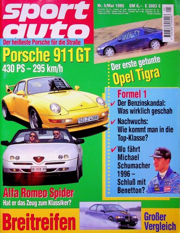 Deckblatt Sport Auto (05/1995)